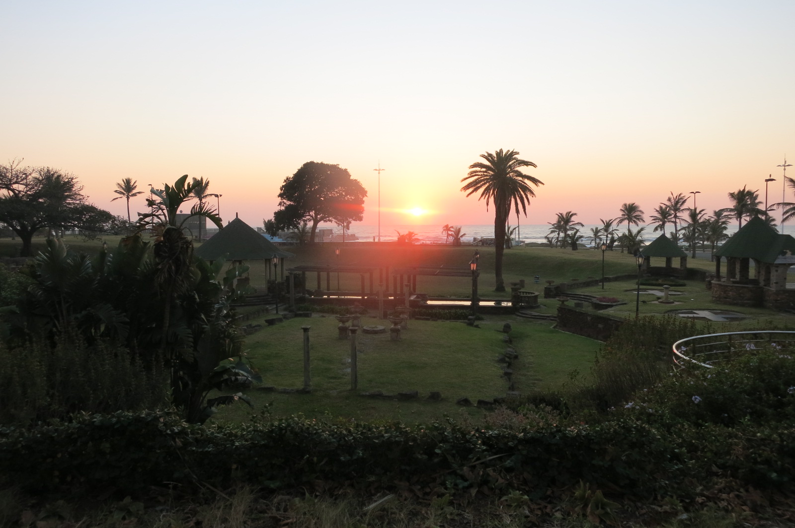 Sunrise in Durban, South Africa