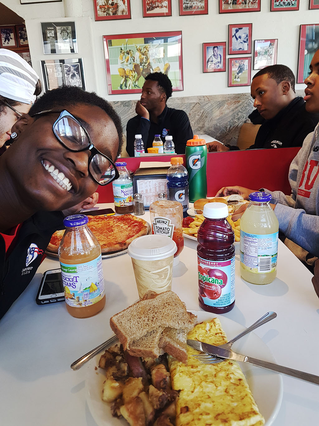 Boston University Track and Field Brunch featuring Djenne Parris