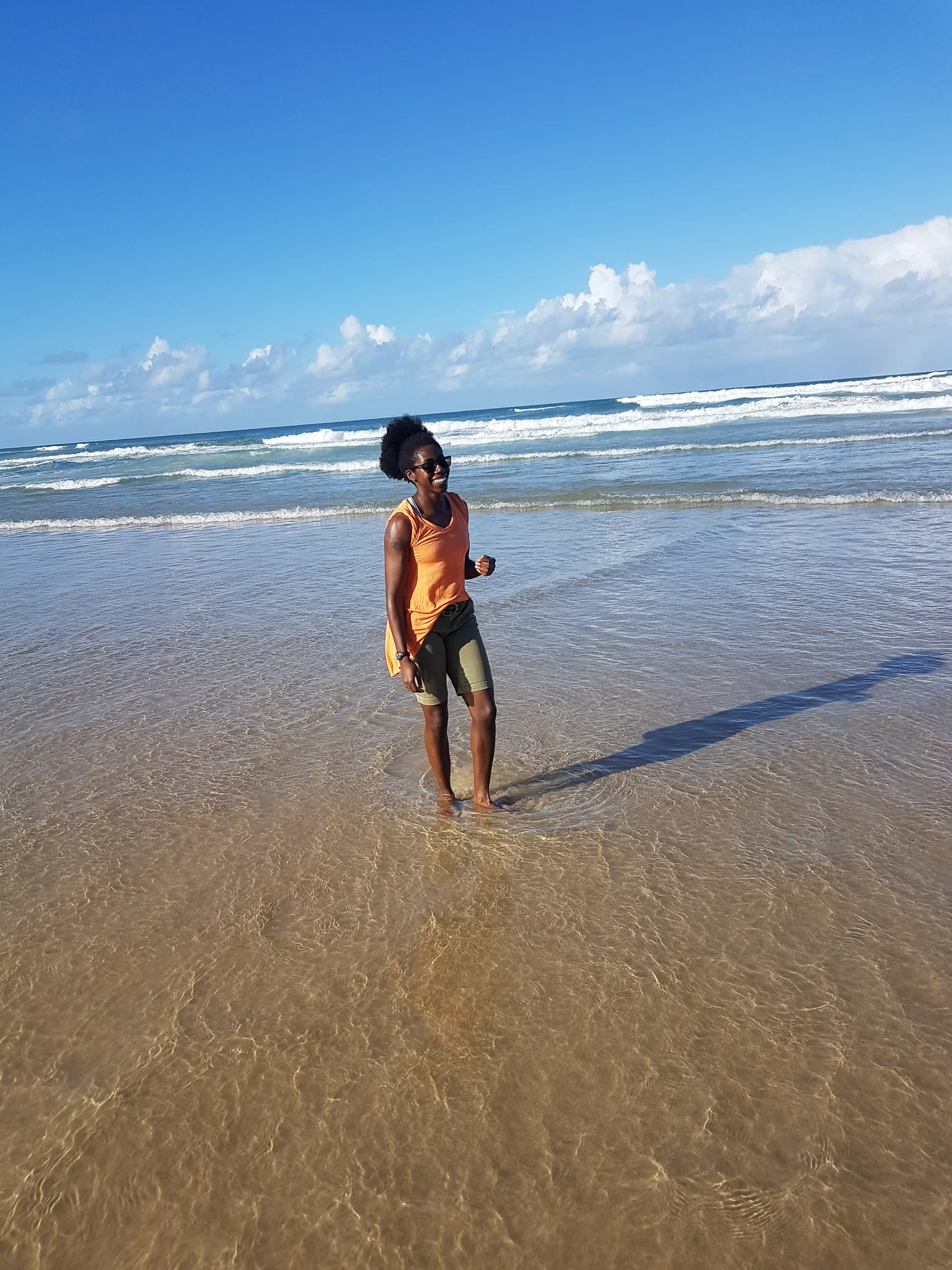 Basking in ocean goodness in Gold Coast, Australia