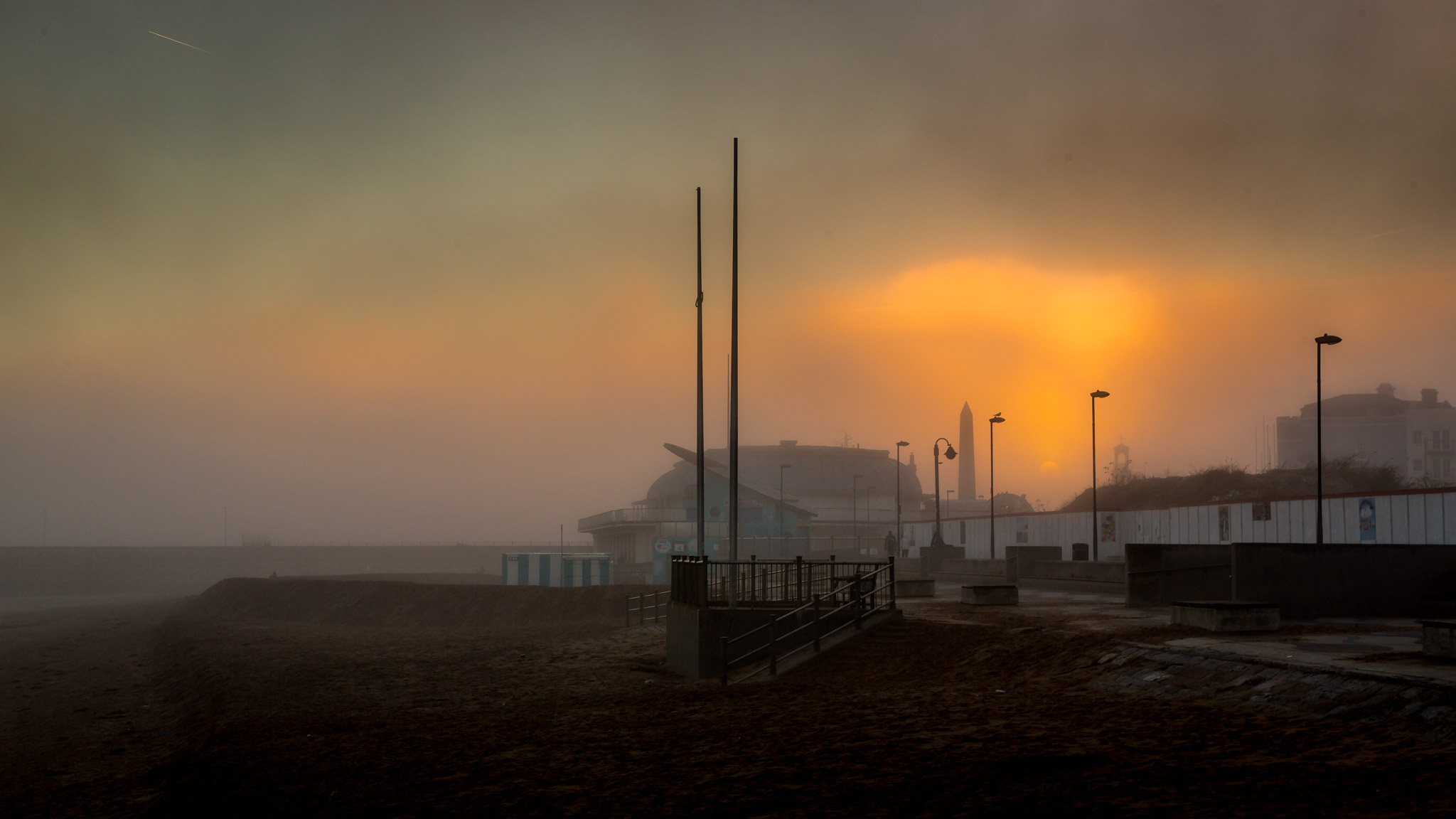 Ramsgate Beach in the Fog