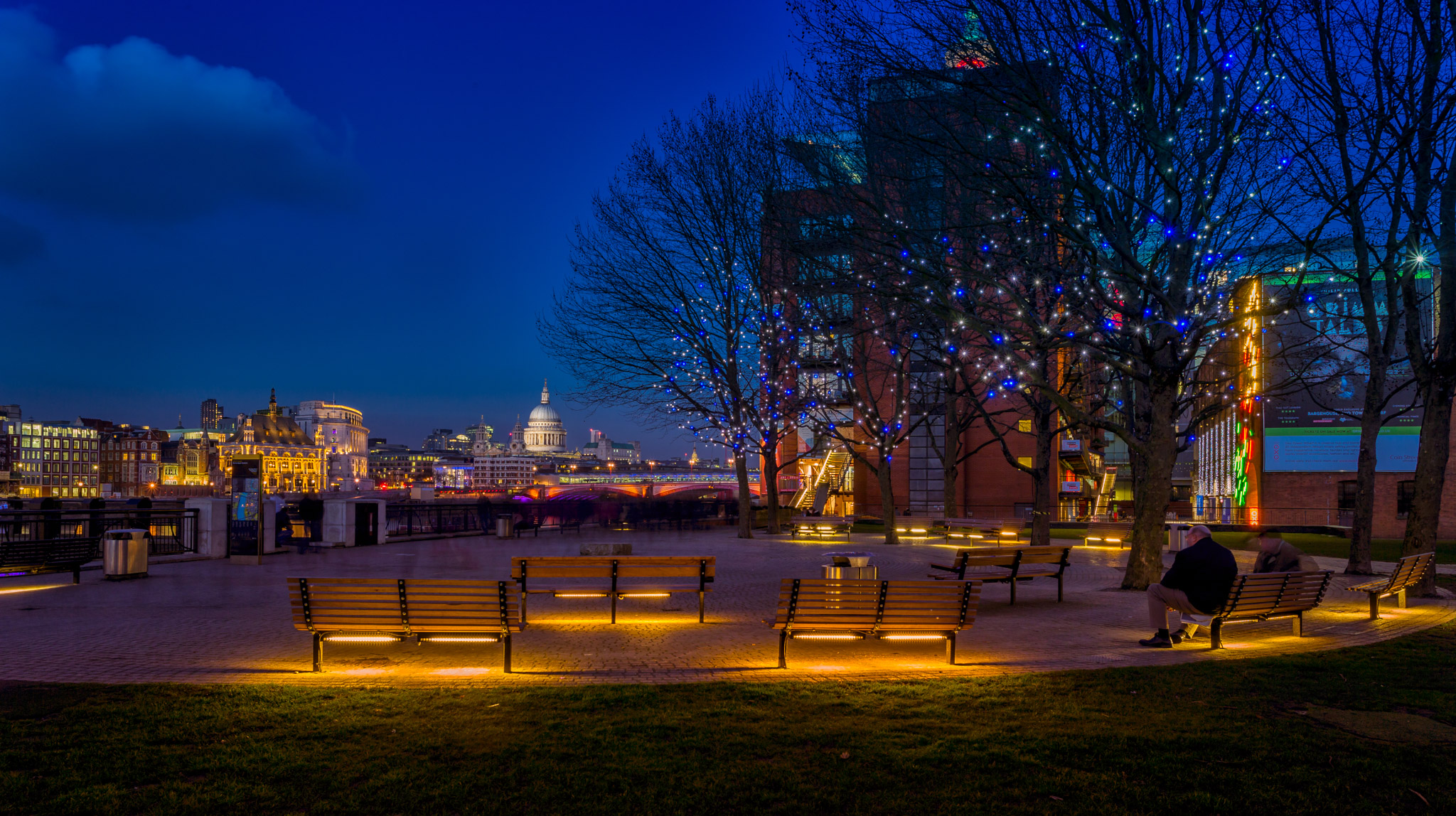 Nice Viewpoint of London skyline