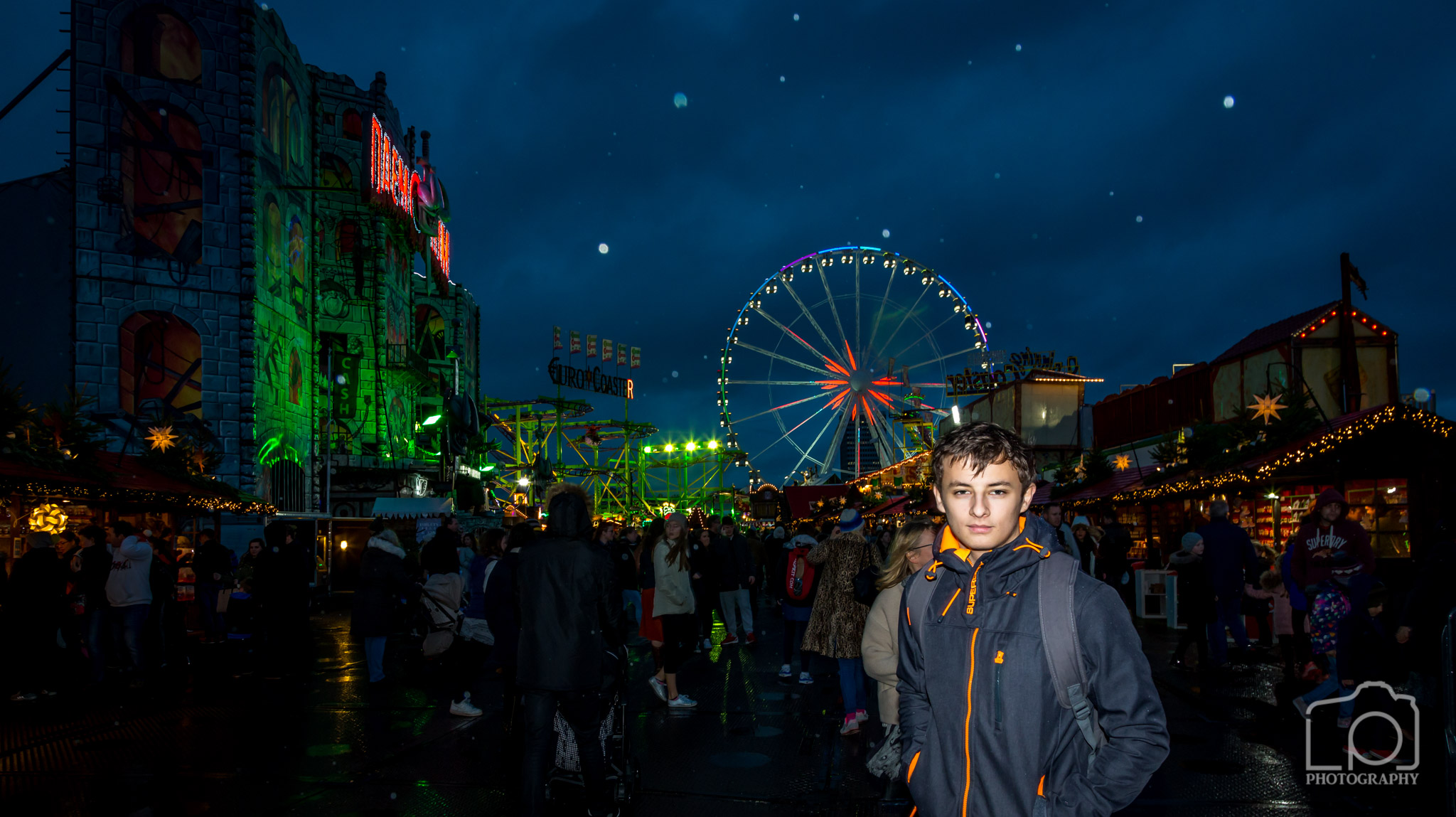 Ben at Winter Wonderland