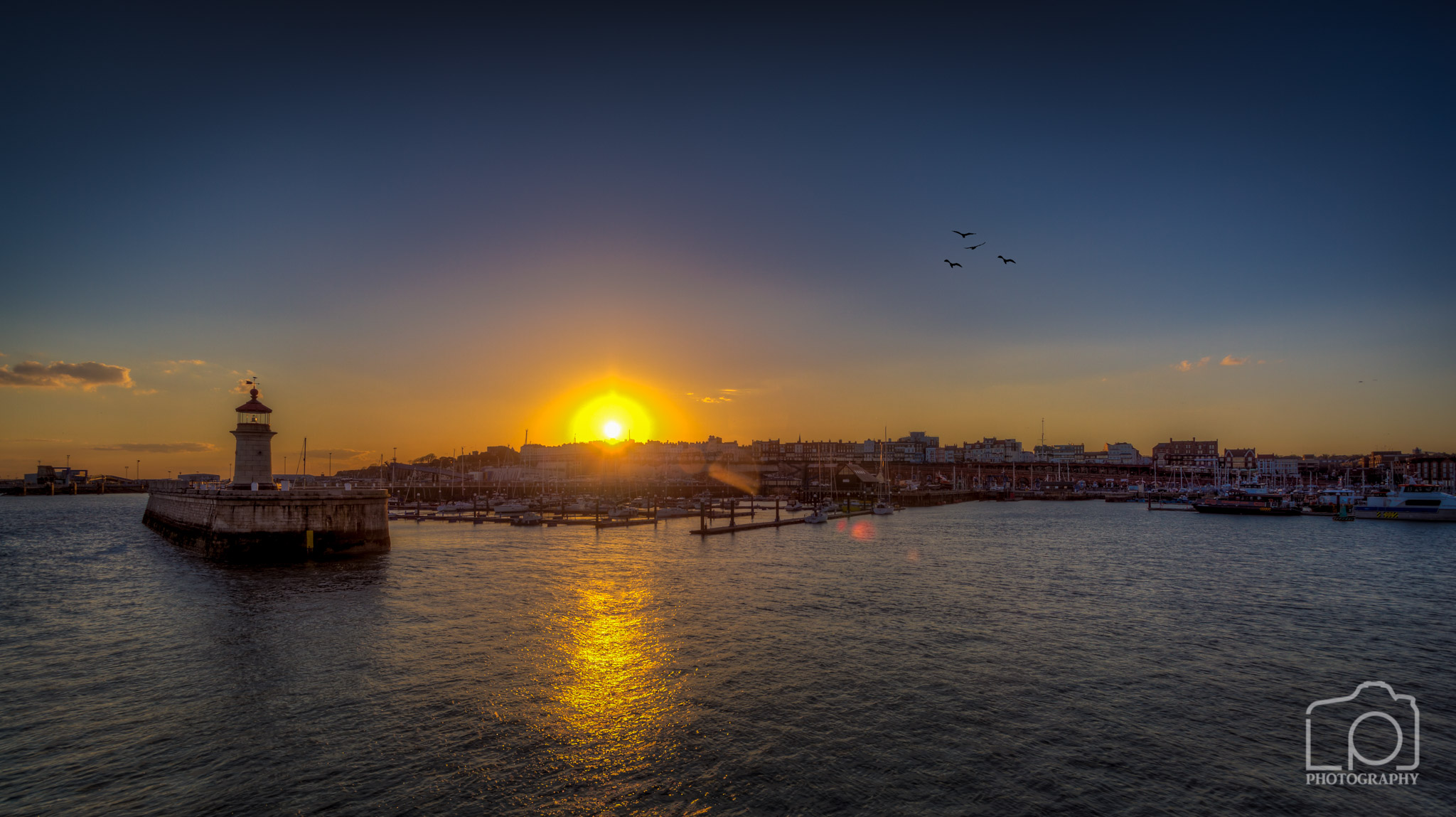 Ramsgate Harbour Sunset