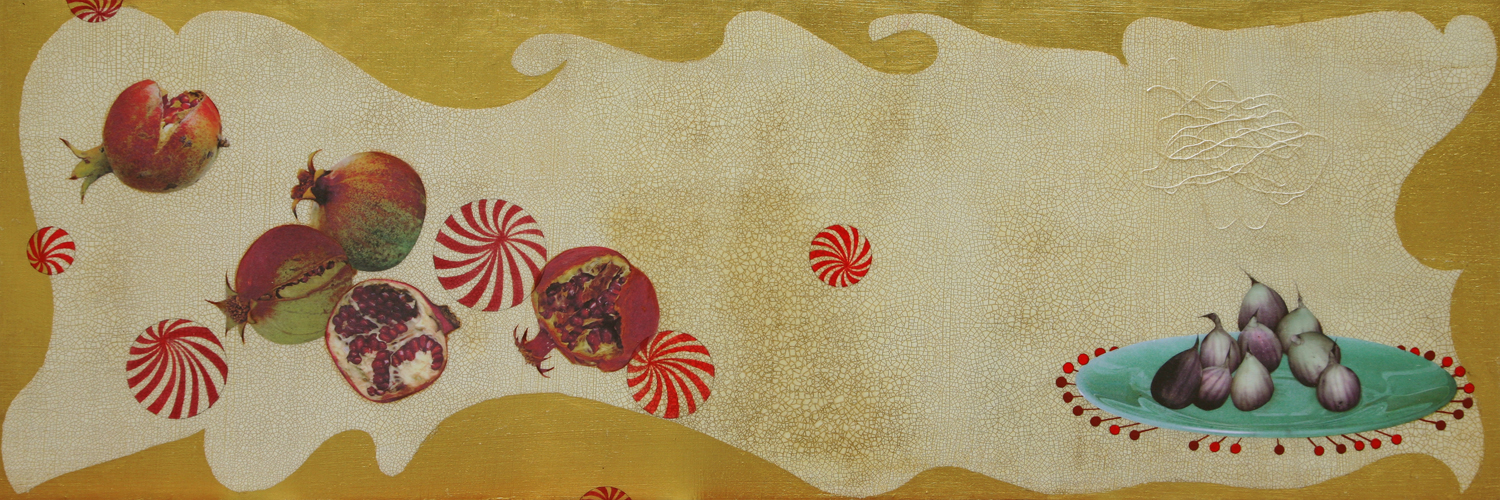 Pomegranate and fig #101