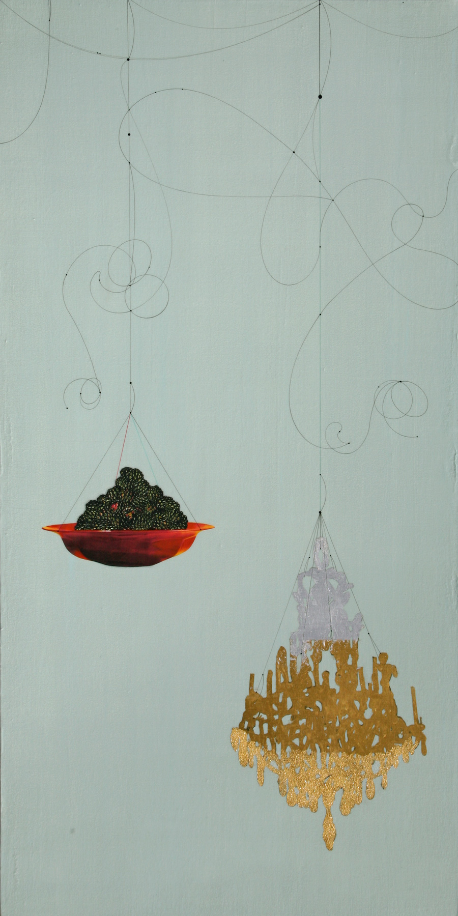 Blackberry and Chandelier #121