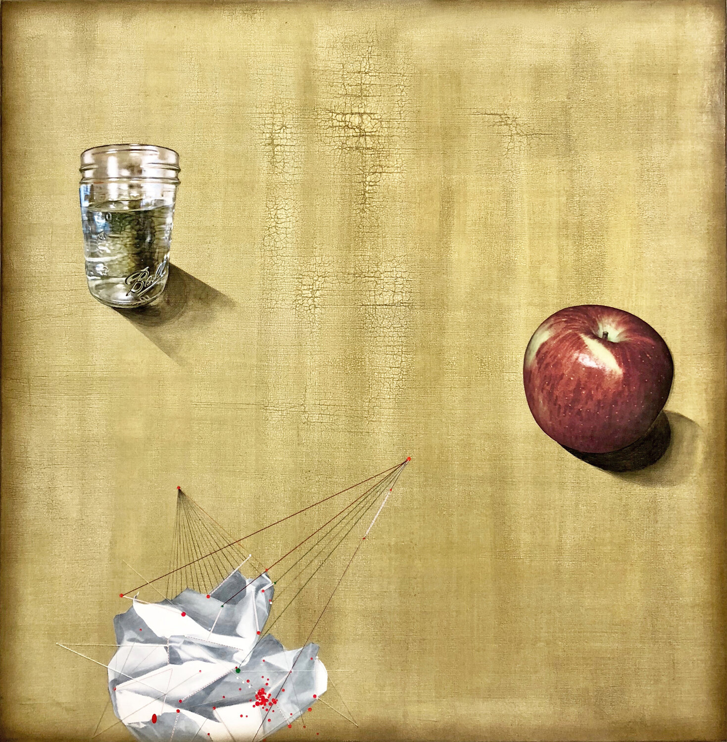 Peper, Water and Apple