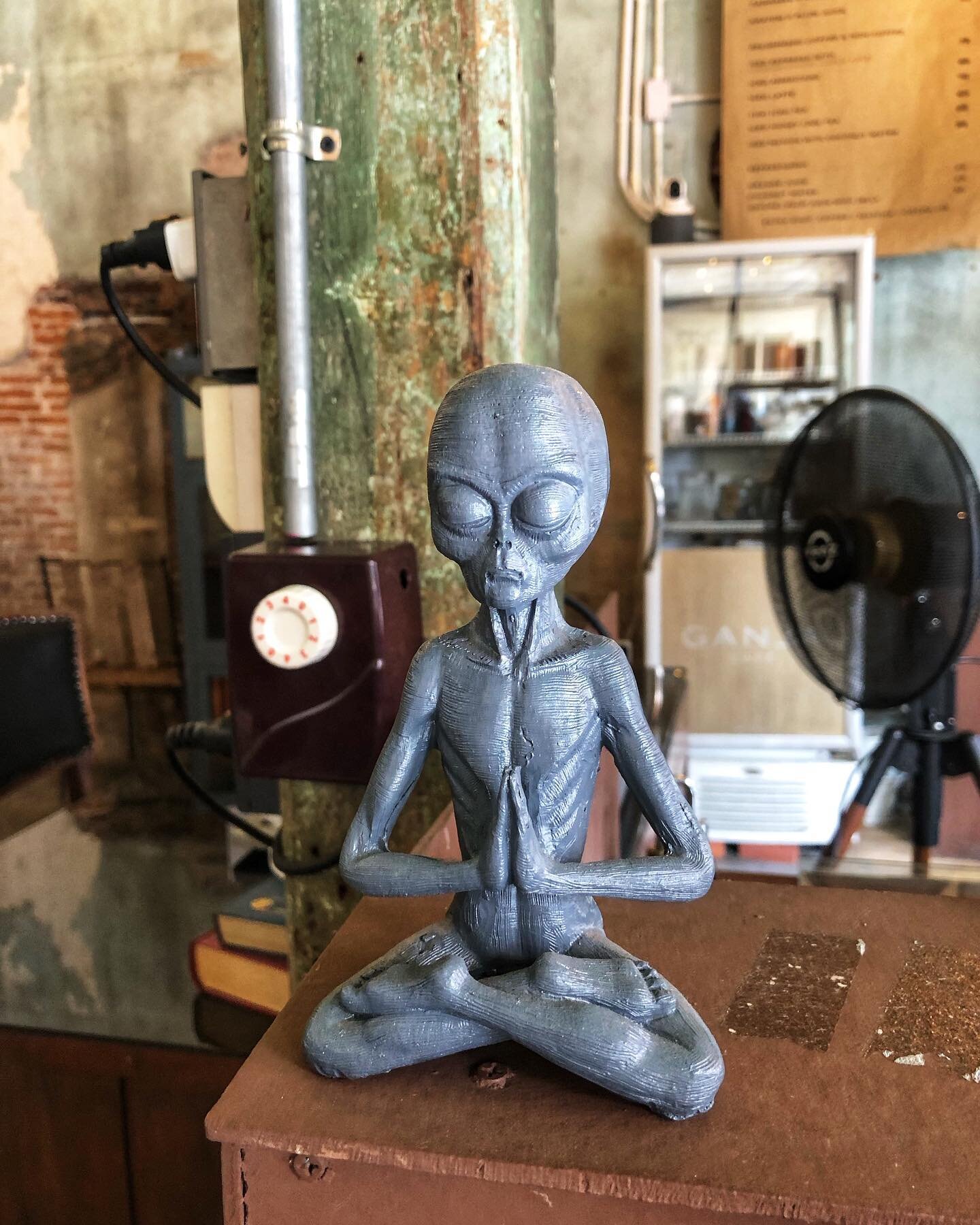 In case you wondered- aliens meditate, too 👽🛸
#donthatemeditate #alien #meditation #yoga #bangkok #thailand