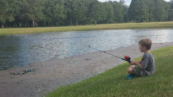 patient with fishing