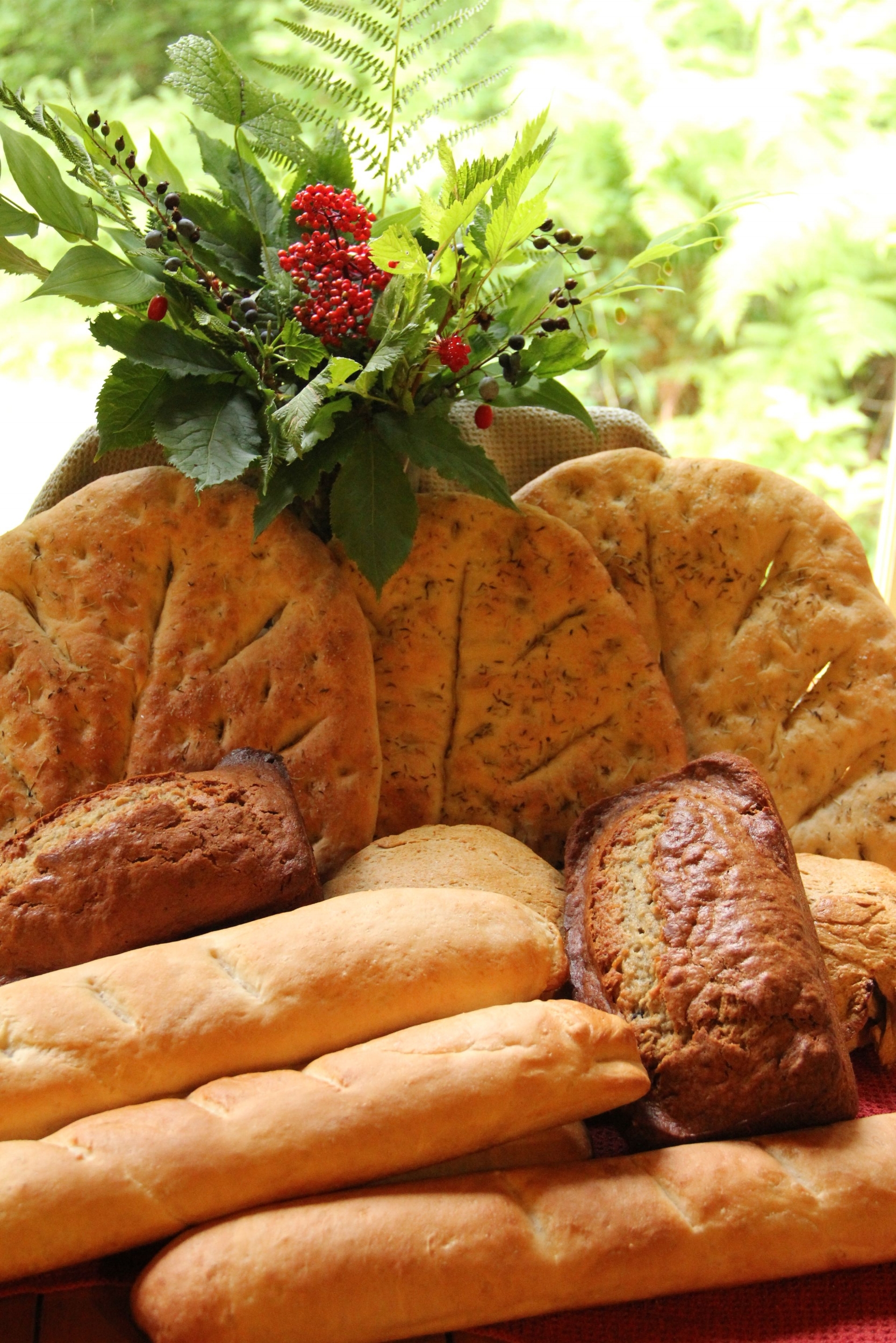 Fresh baked bread