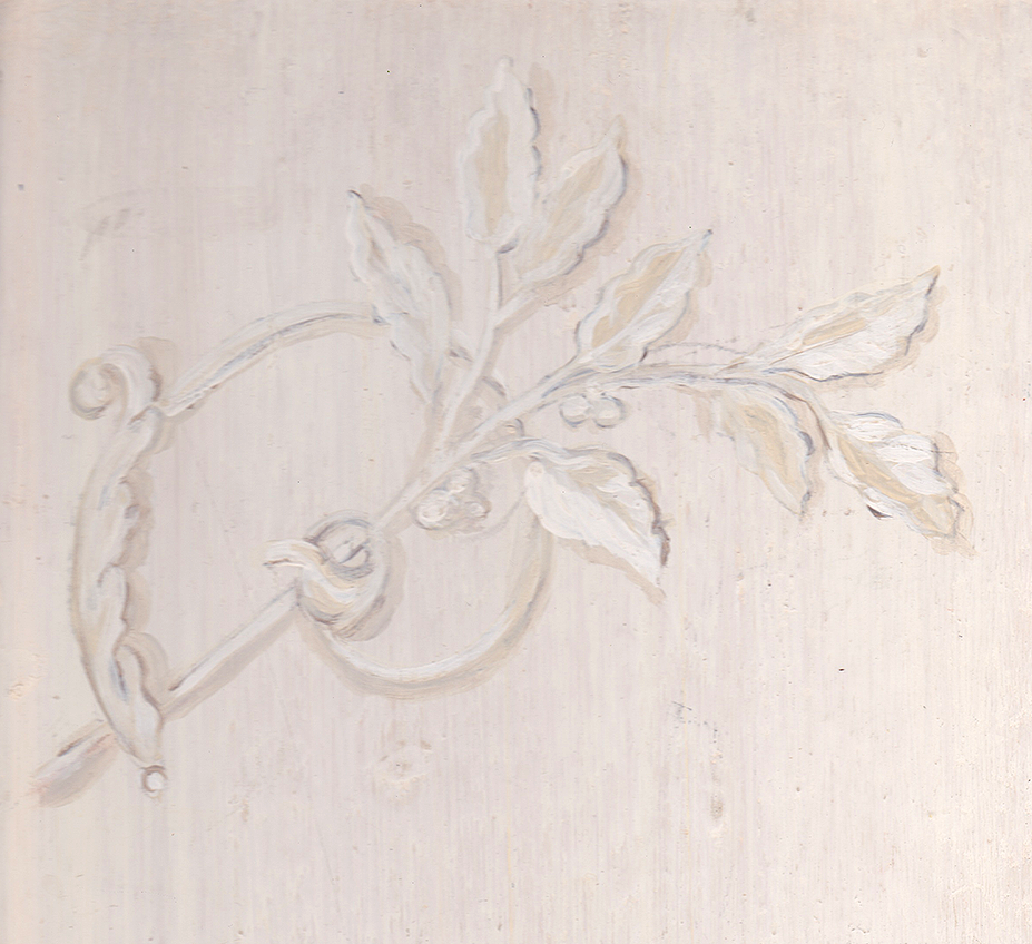 Decorative wall finish detail