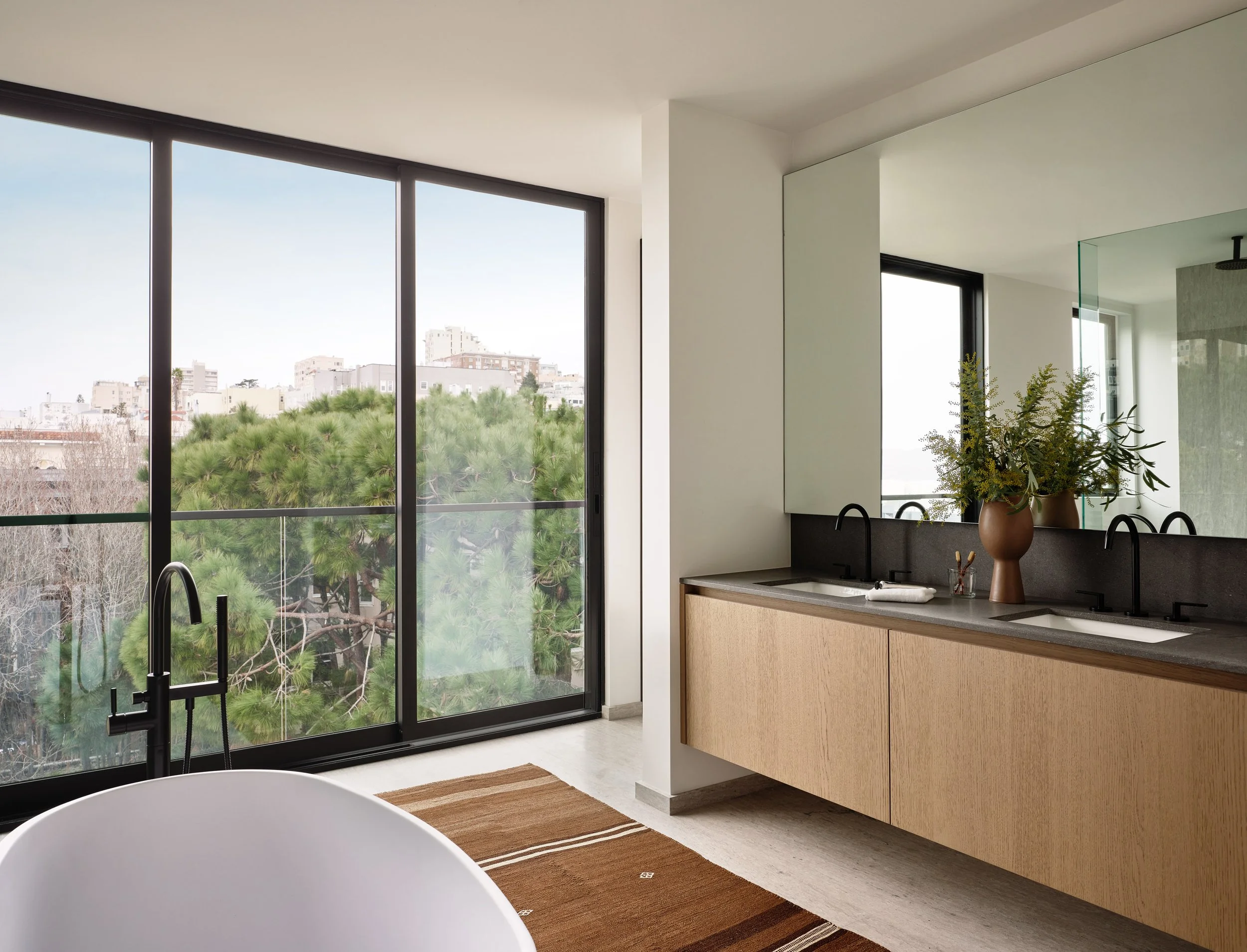 View of Broadway Penthouse