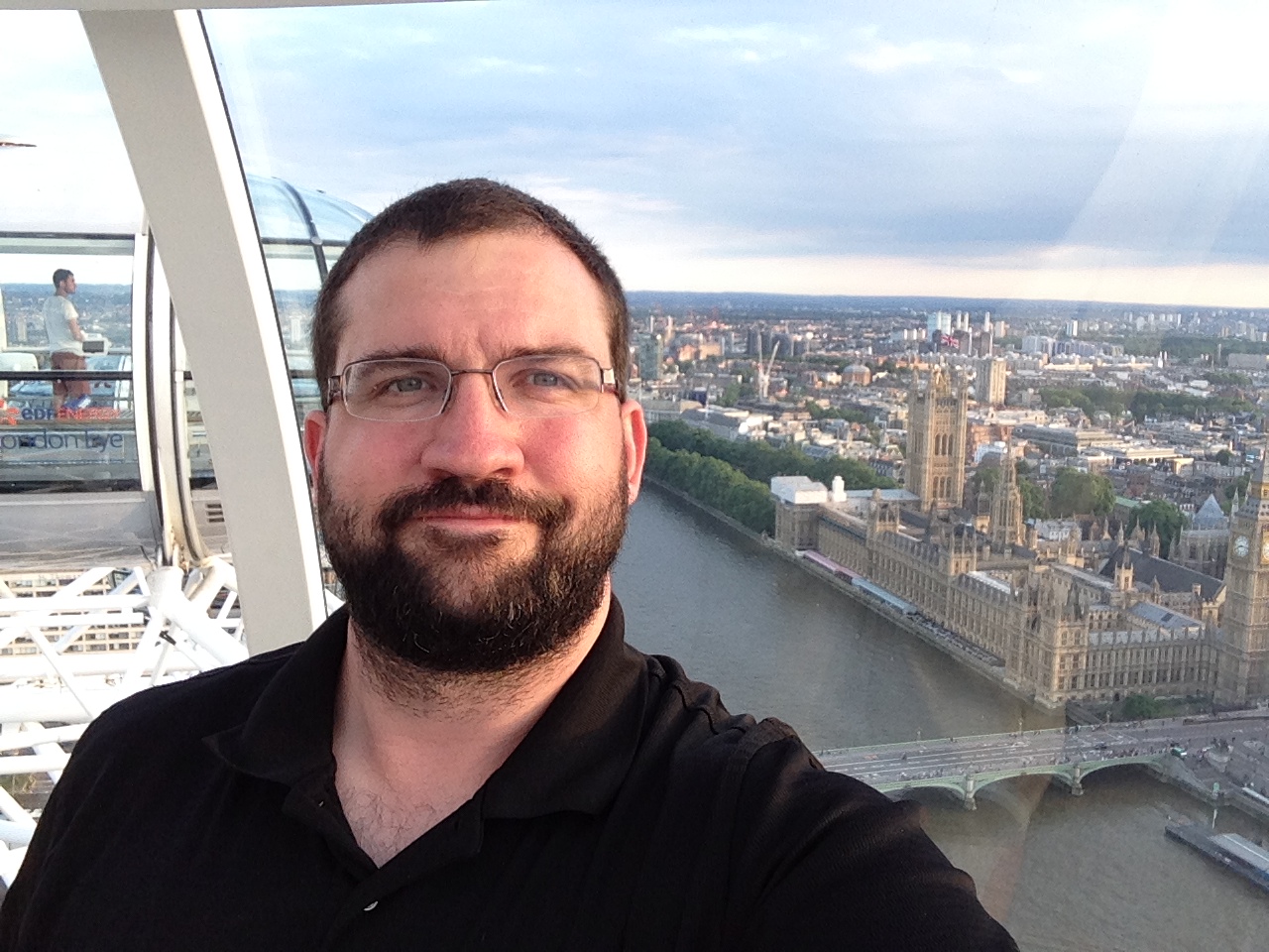 On the London Eye, Summer 2014