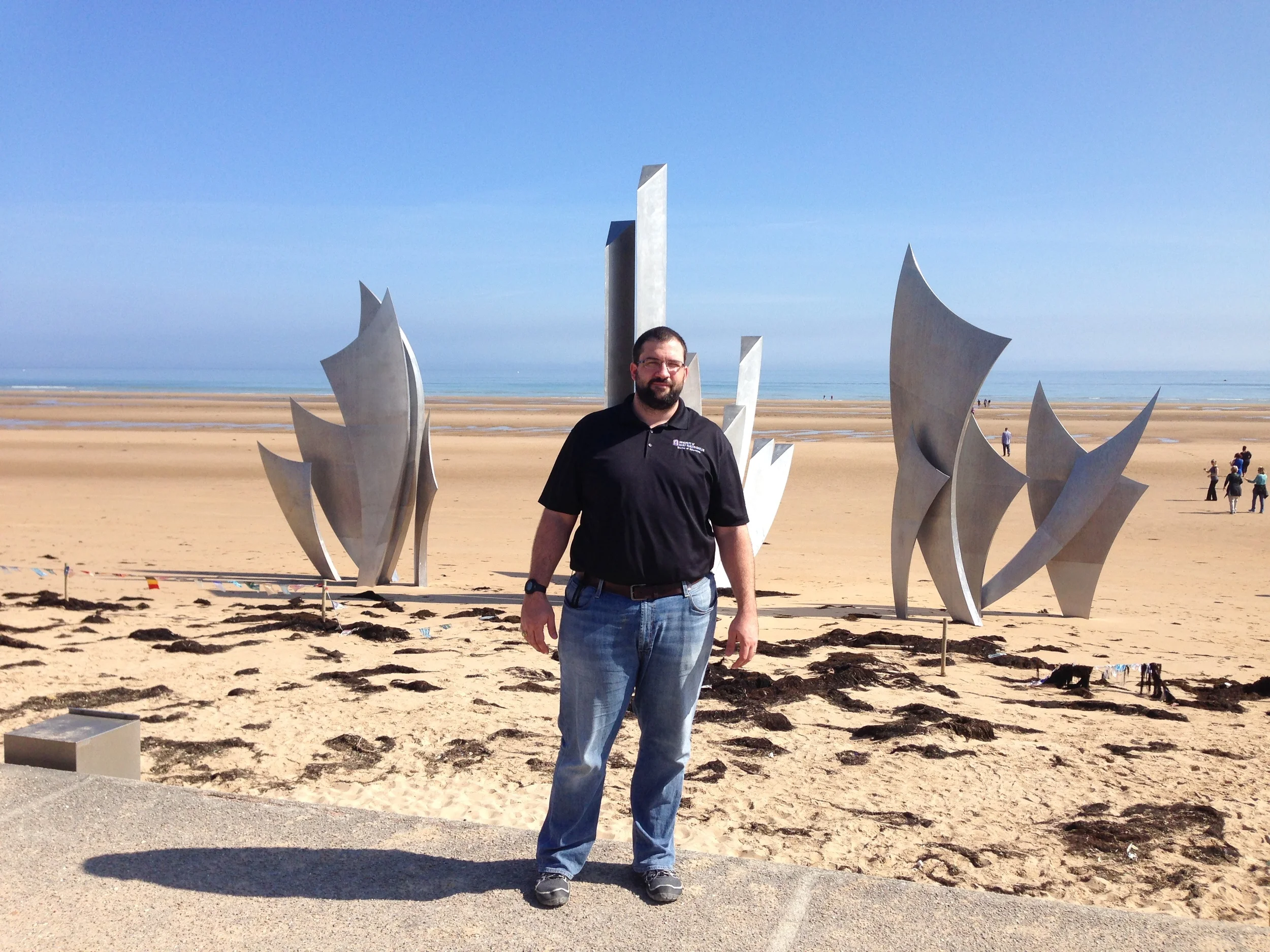 Omaha Beach, Normandy, France, Summer 2014