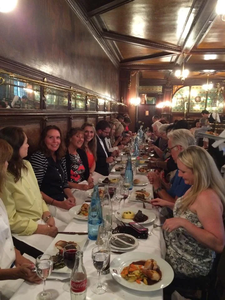 Cohort 6 Summer Three Farewell Dinner, Paris, France, Summer 2014