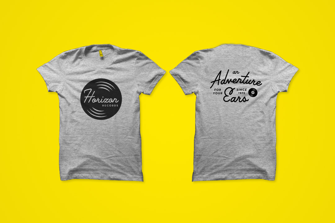 Secondary Logo & Tagline T-Shirt—Front & Back