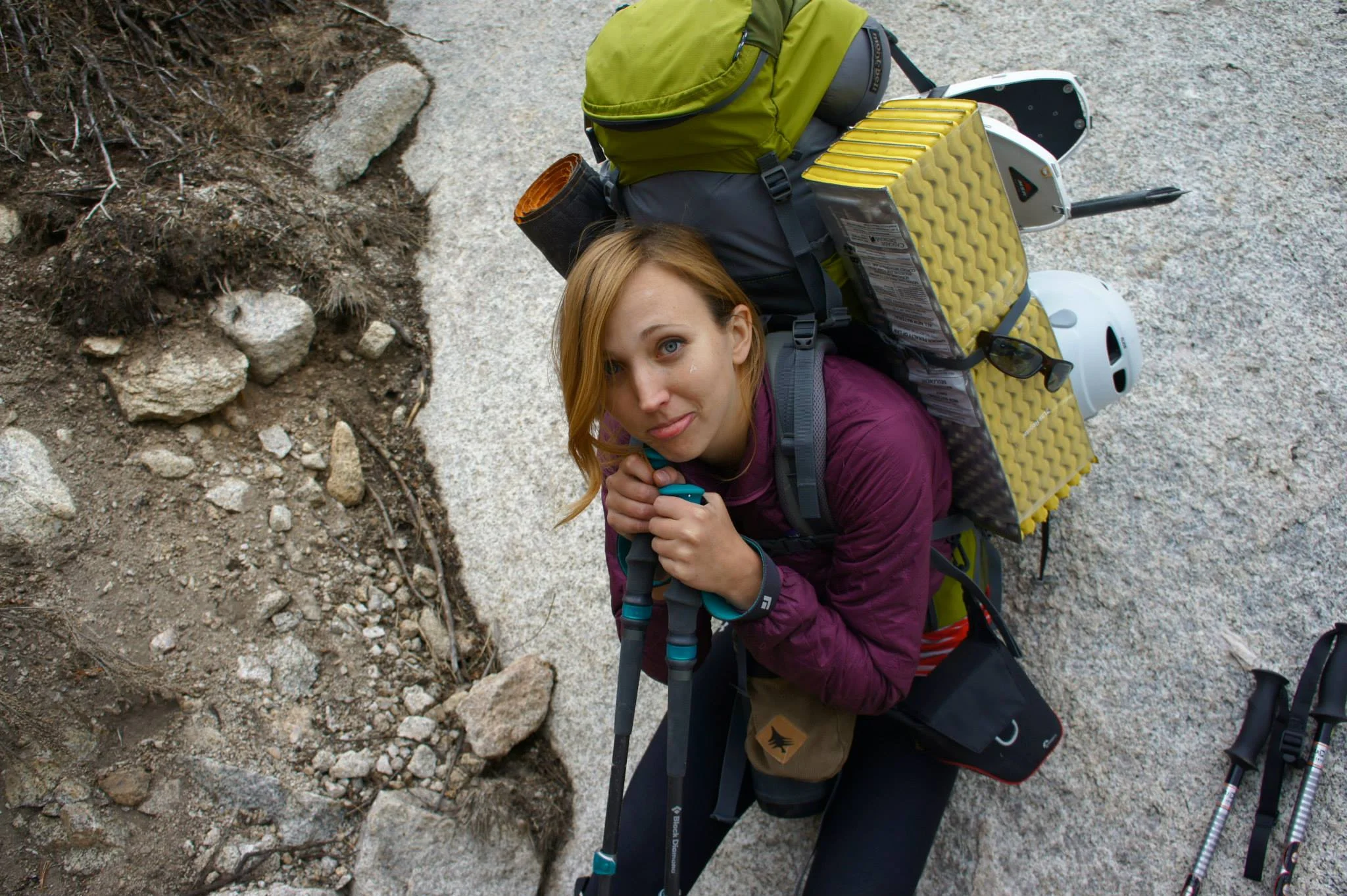 Hopefully, with training, I can avoid this face more this year on my climbs.