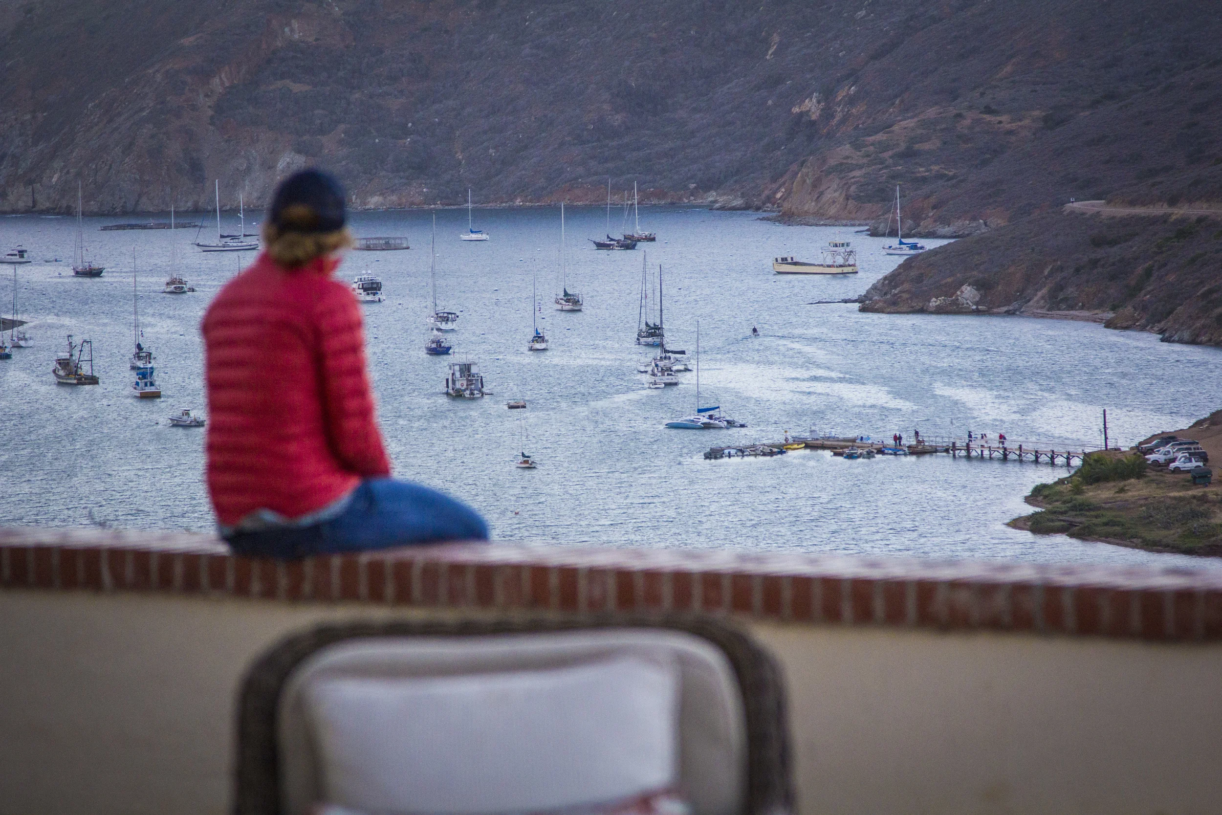 Overlooking Isthmus Bay. Photo Credit: Michael Auffant