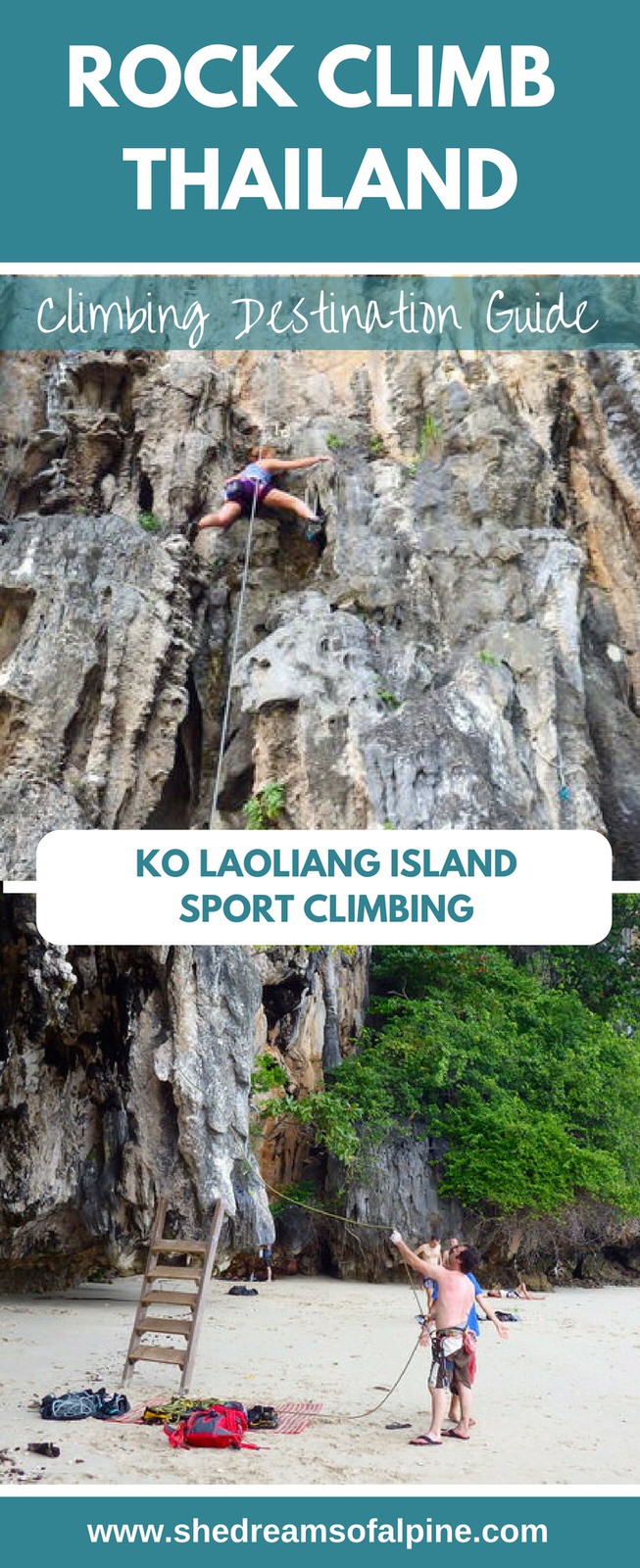 Climbing Destination Guide | Rock Climbing Ko LaoLiang in Thailand