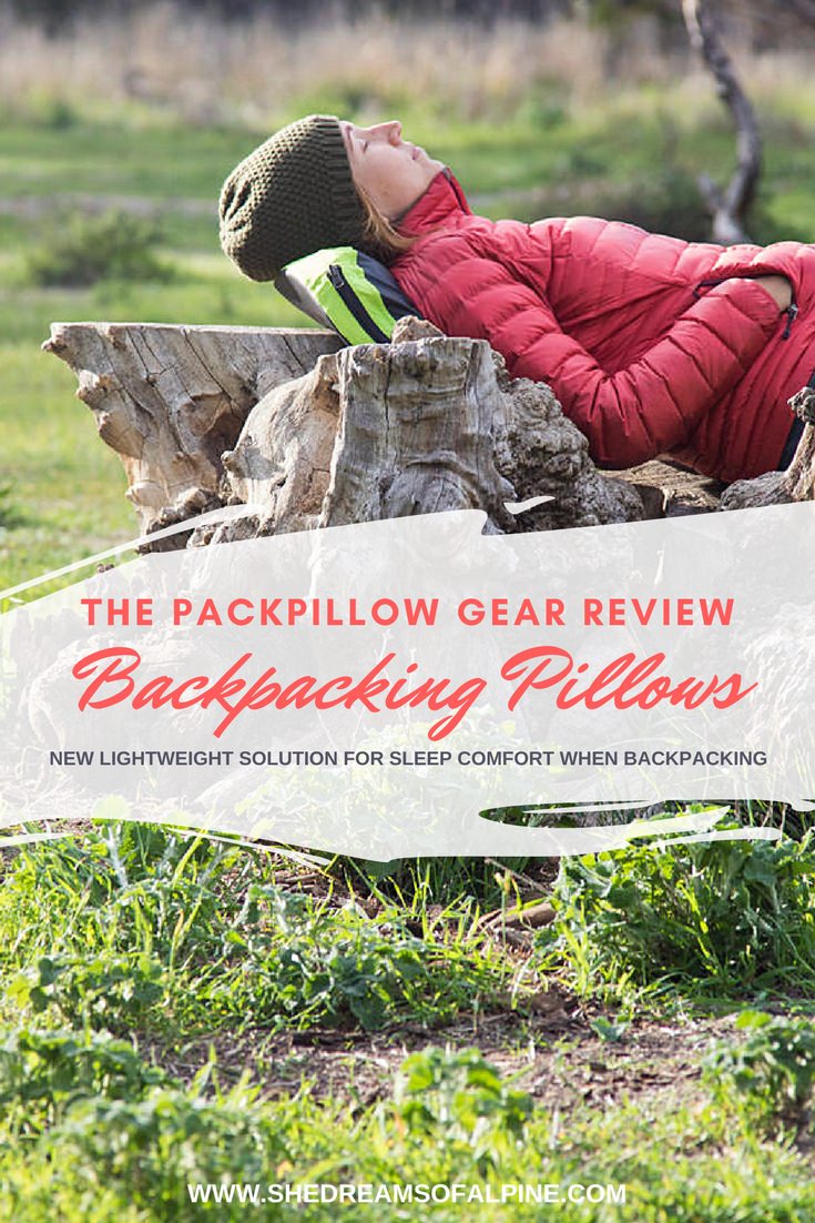 Field Testing the PackPillow Backpacking Pillow