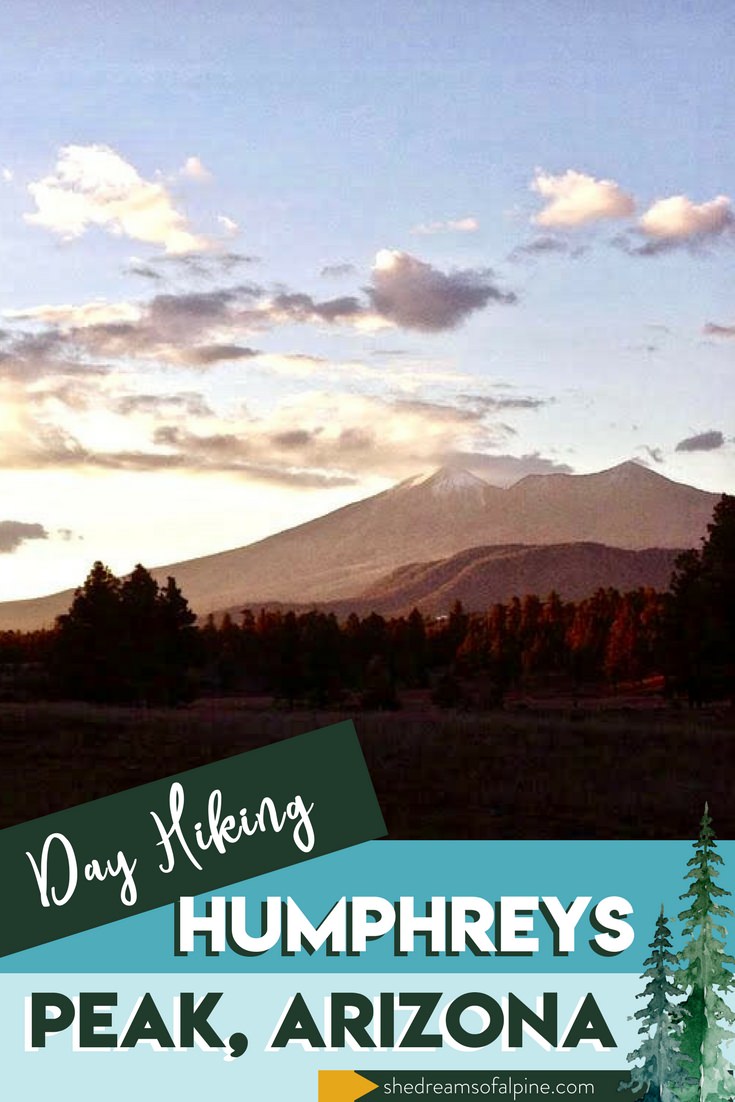 10 Miles Day Hiking Humphreys Peak Trail in Arizona
