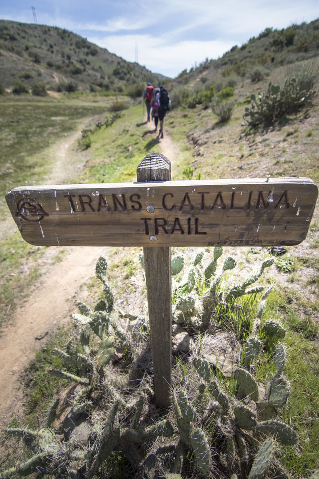 trans-catalina-trail-sign