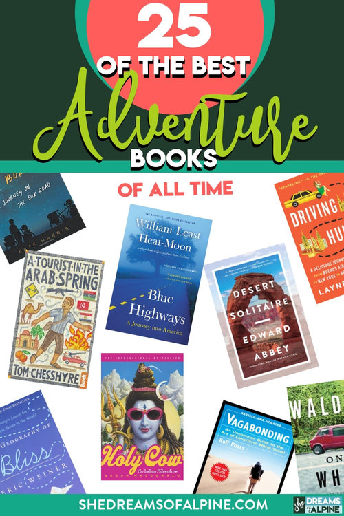 12 Best Adventure Books of ALL TIMES! - Paulina on the road