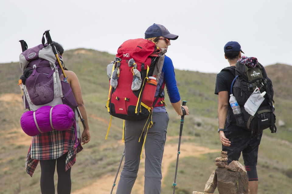 Backpacking tip number 9: Clean, dry feet are happy feet!