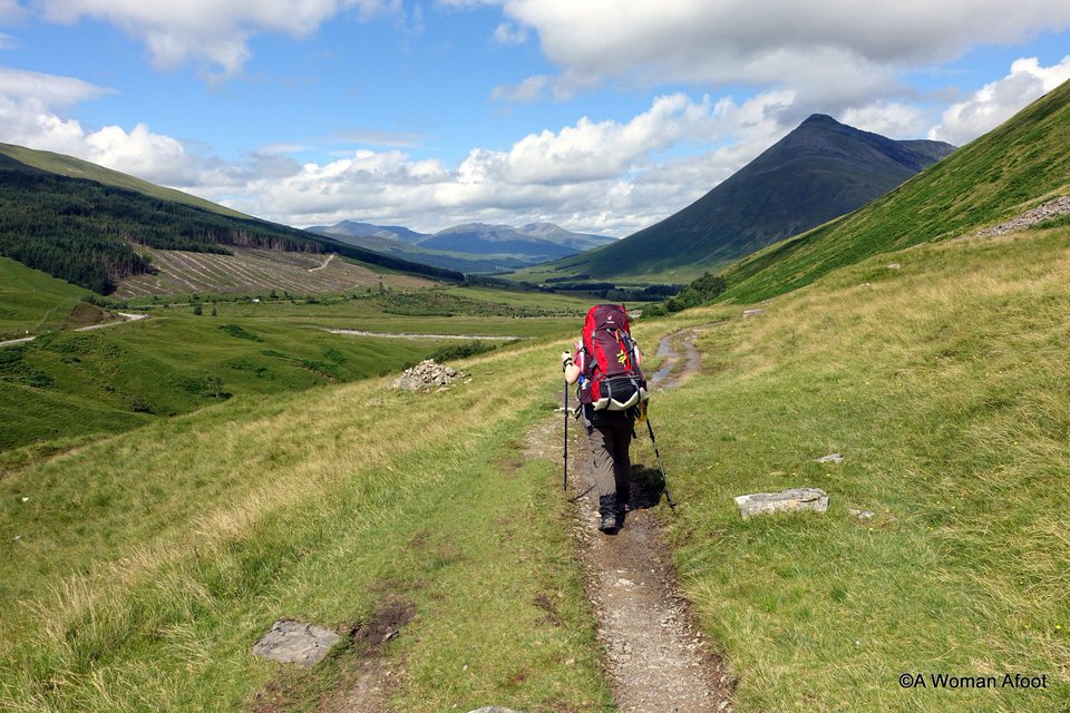 Another beautiful backpacking trip for beginners is the West Highland Way.