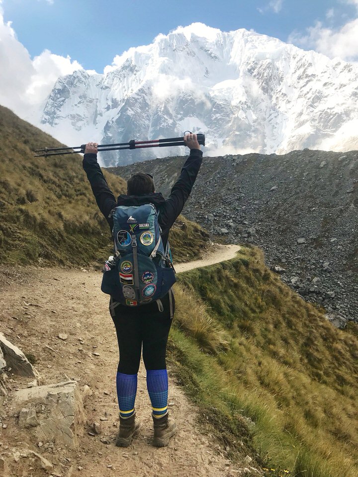 The Salkantay Trek is a beautiful beginner backpacking trail!