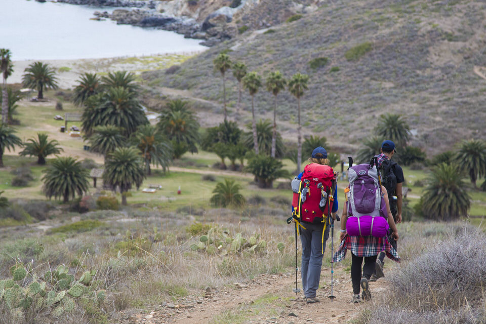 Catalina Island offers a fantastic backpacking destination for beginners.
