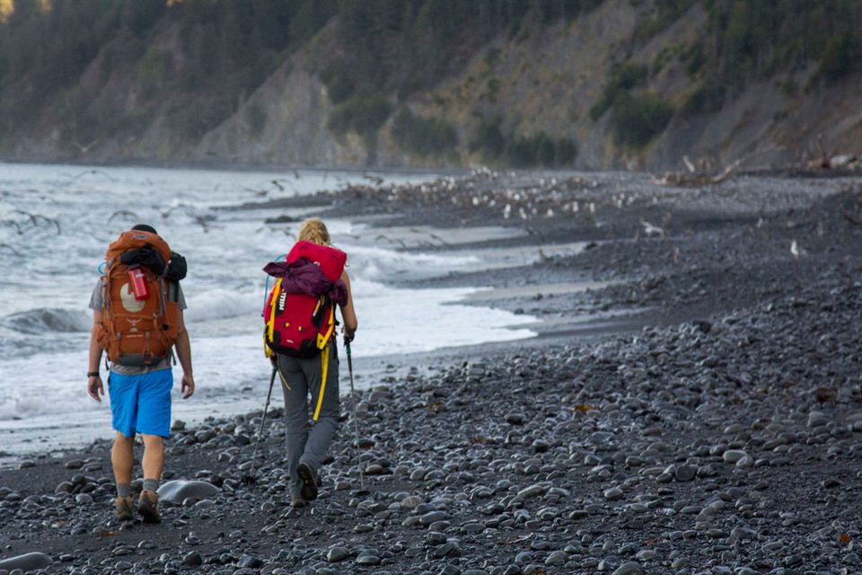 The Lost Coast Trail makes for a good beginner backpacking trip thanks to it’s minimal elevation gain.