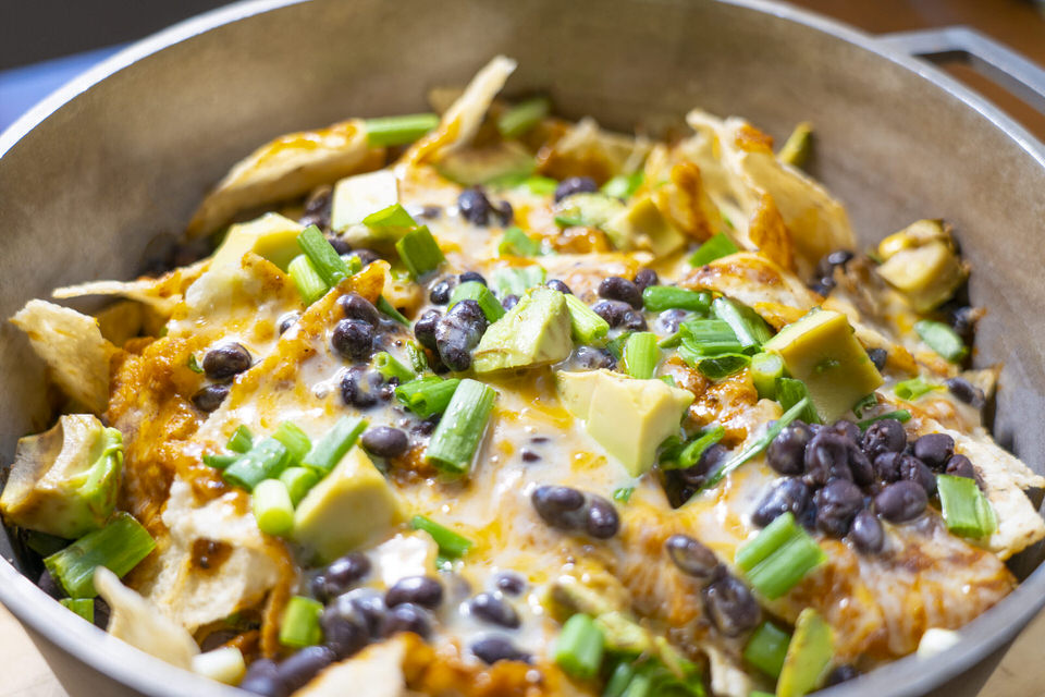 These Nachos look time intensive to make, but were actually one of the easiest camp meals out of all 9 camp recipes.