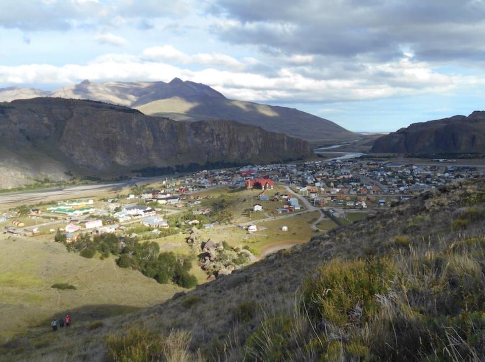El Chalten Seen From The Outside of Town