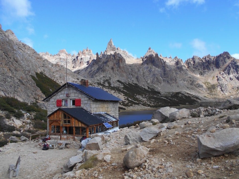 El Refugio Frey in Patagonia