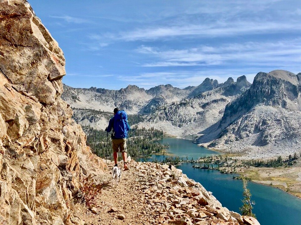 Backpacking in the Sawtooth Mountains