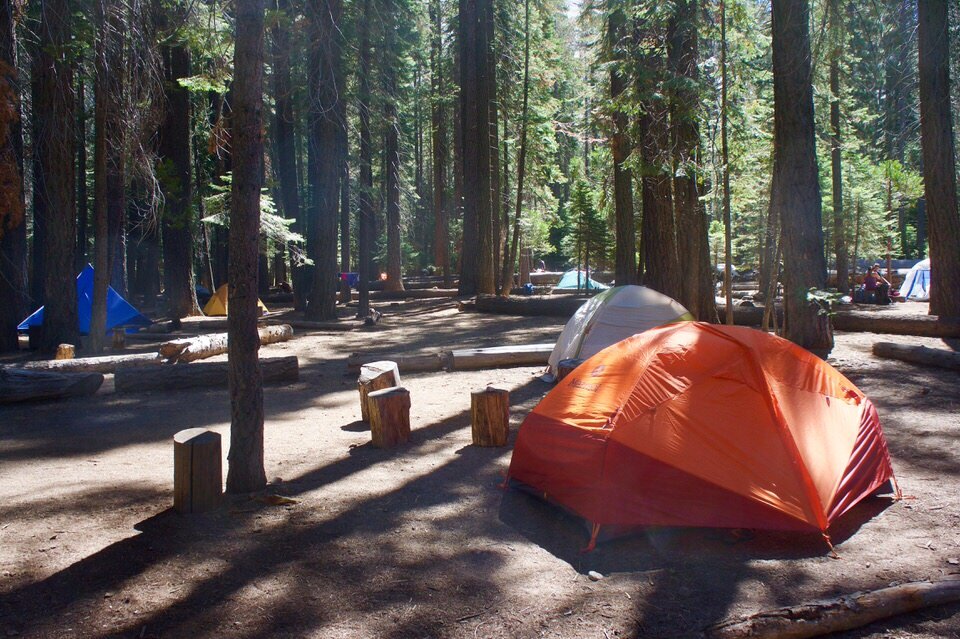 Little Yosemite Valley Campground is the most popular place to camp if you’re backpacking Half Dome.