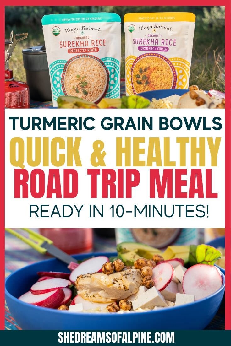 10-Minute Turmeric Grain Bowls for a Healthy Meal on the Road
