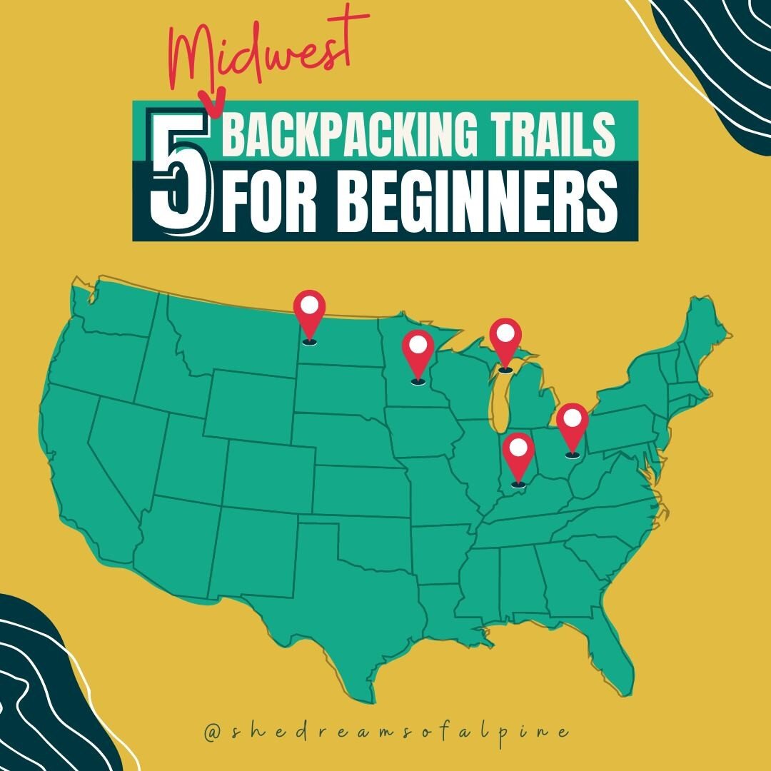 OPE! 🌽 Just gonna skootch this by ya. 

It's the best of the Midwest! 🏆

This area might get overlooked by backpackers, but Midwest America has some serious hidden gems. 💎 

Plus it has a pretty lax system on permits 🎉 making it a great region fo