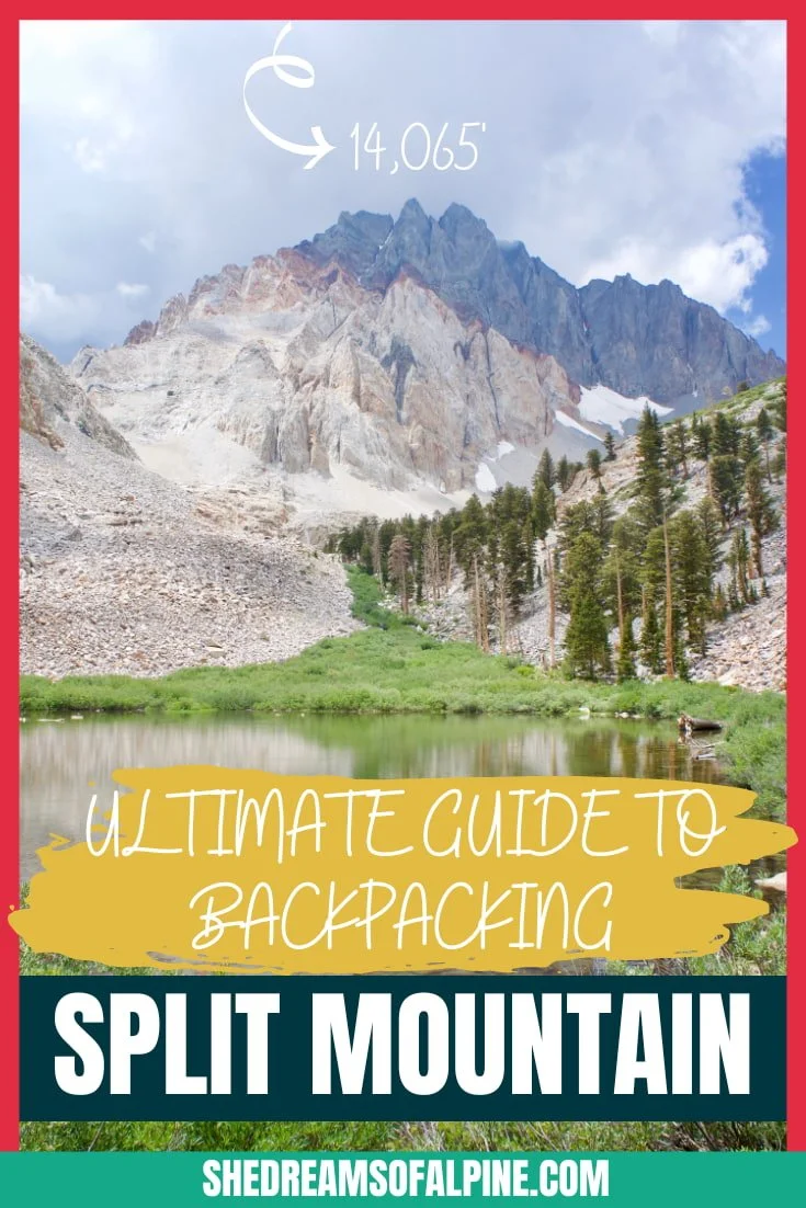 Hiking Split Mountain - California 14er Trail Guide