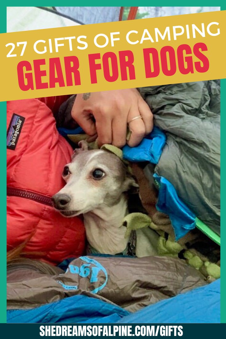 Gifts of Camping Gear for Dogs