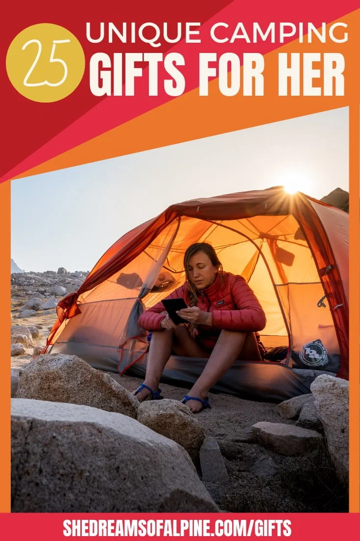 25 Unique Camping Gifts for Her (2024 Gift Guide) — She Dreams Of Alpine