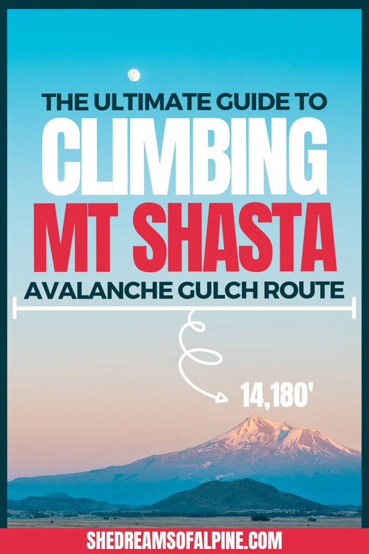 Climbing Mt. Shasta 2024 Beginners Guide Avalanche Gulch Route — She
