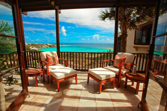  Balcony of Suite #4 bedroom. 