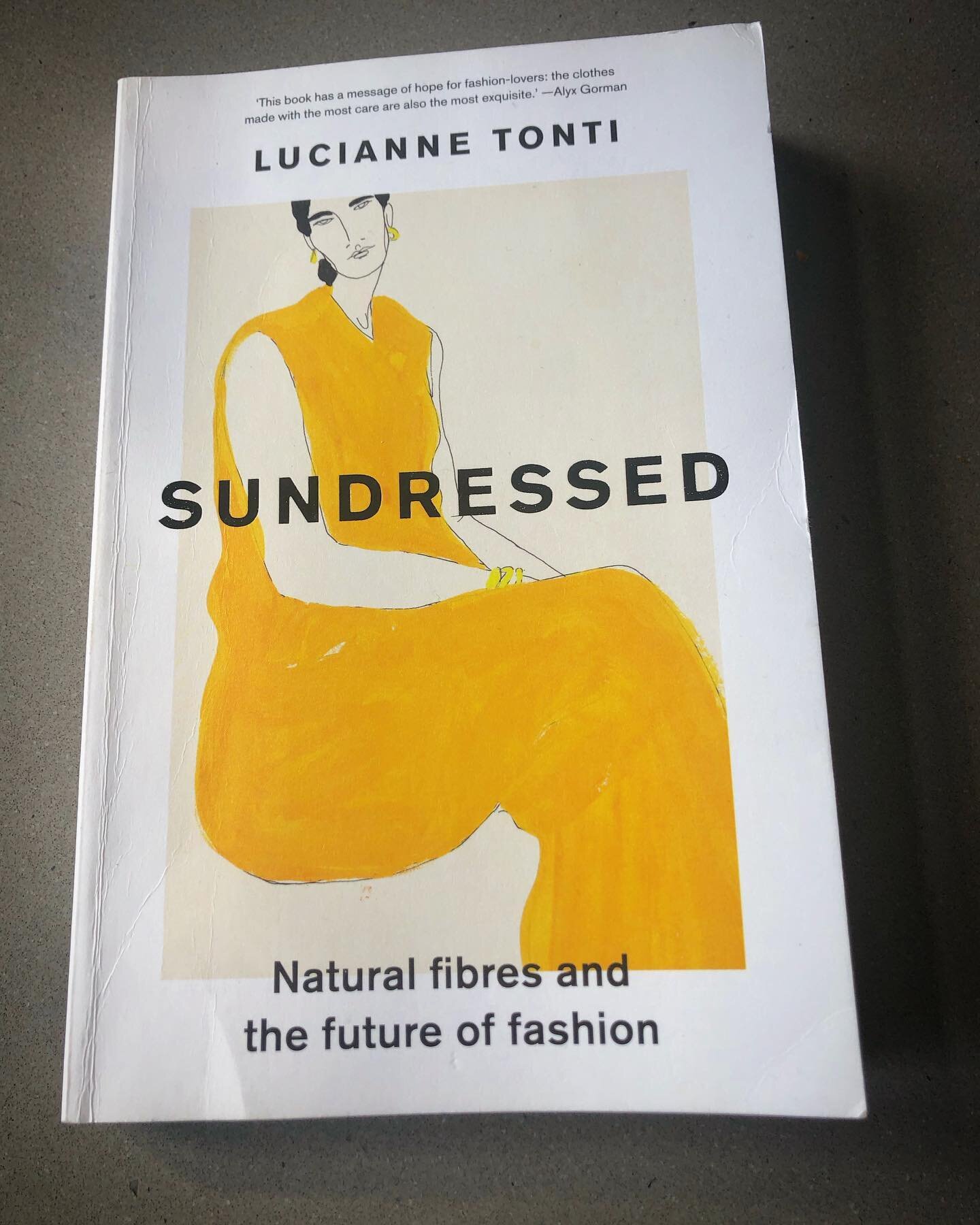 I highly, highly, highly recommend this book! I spent all yesterday reading it and it&rsquo;s ace! Blending story with facts, @luciannetonti has told us what needs to change and how if we are to truly build a sustainable fashion sector. The book laun
