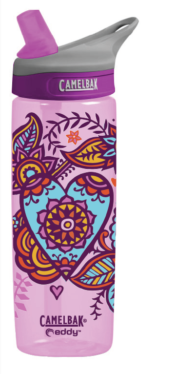 Camelbak Hippy Heart Tween bottle