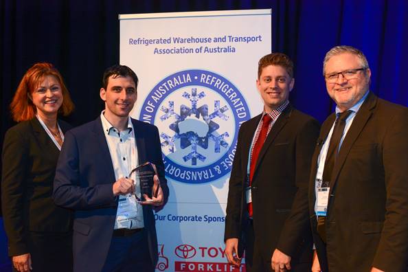 2018 Frank Vale Award recipient Anthony Crowhurst