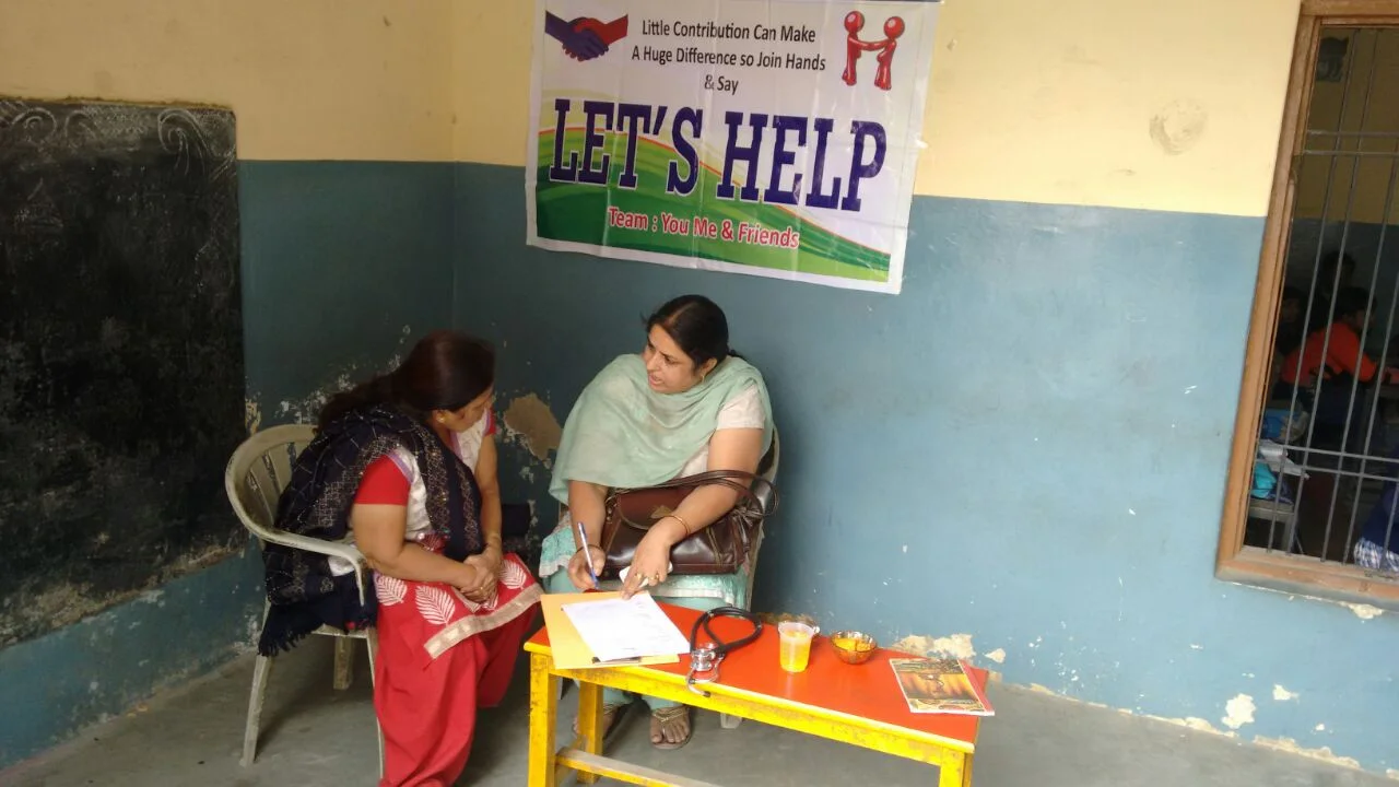 This is Lalita. She has pain in her lower back that radiates to her shoulders. This results from vitamin deficiency.