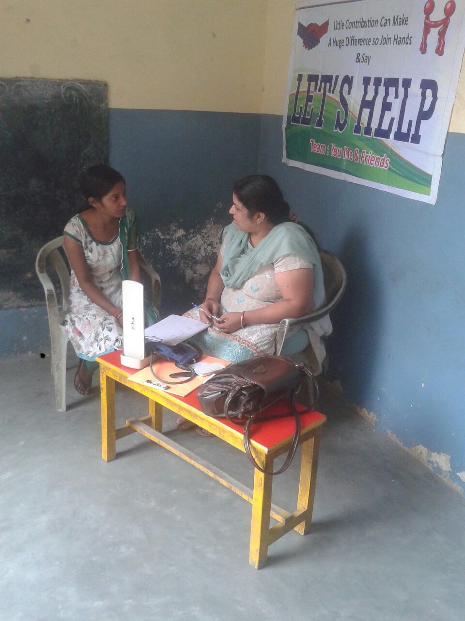 This is Rajauma. She is 30 years old and has a stomach infection. She has had cough and fevers for the past three weeks.