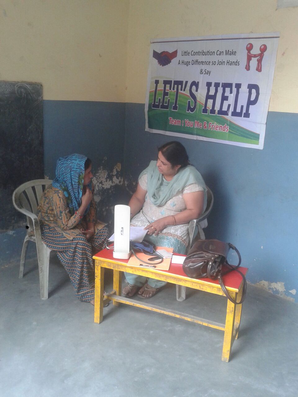 Rajwata is 27 years old. She is in her 8th month of pregnancy. She was also in a car accident a little over one year ago. Since then she has had severe lower back pain and difficulty walking. Physical therapy and medication will greatly help her.