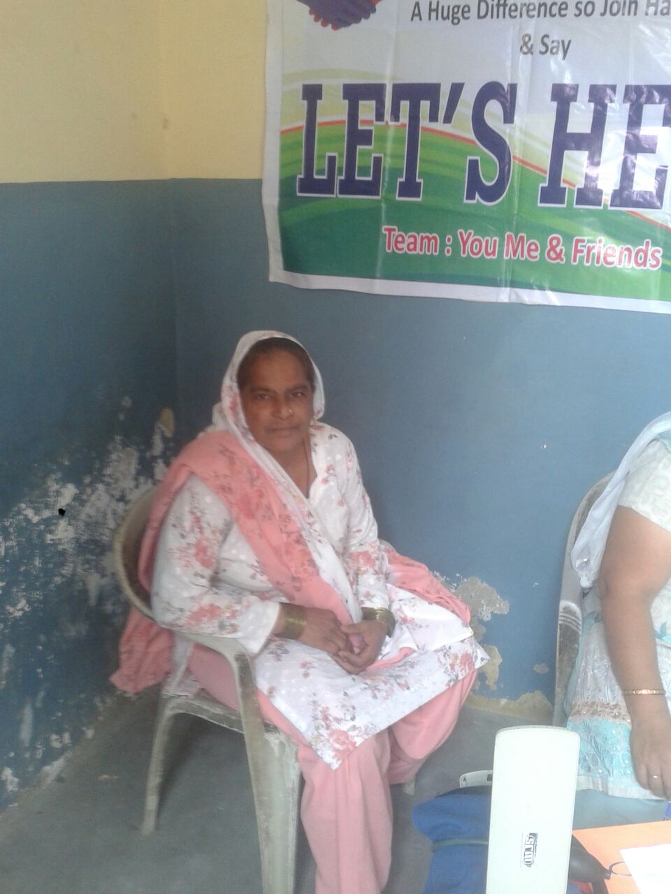 This is Krishne. She is 60 years old. She has been having migraines and flu-like symptoms for the past 2 weeks.